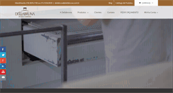 Desktop Screenshot of dellabruna.com.br
