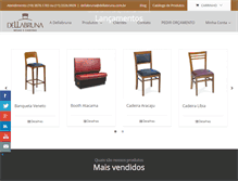Tablet Screenshot of dellabruna.com.br